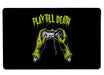 Play Till Death Large Mouse Pad