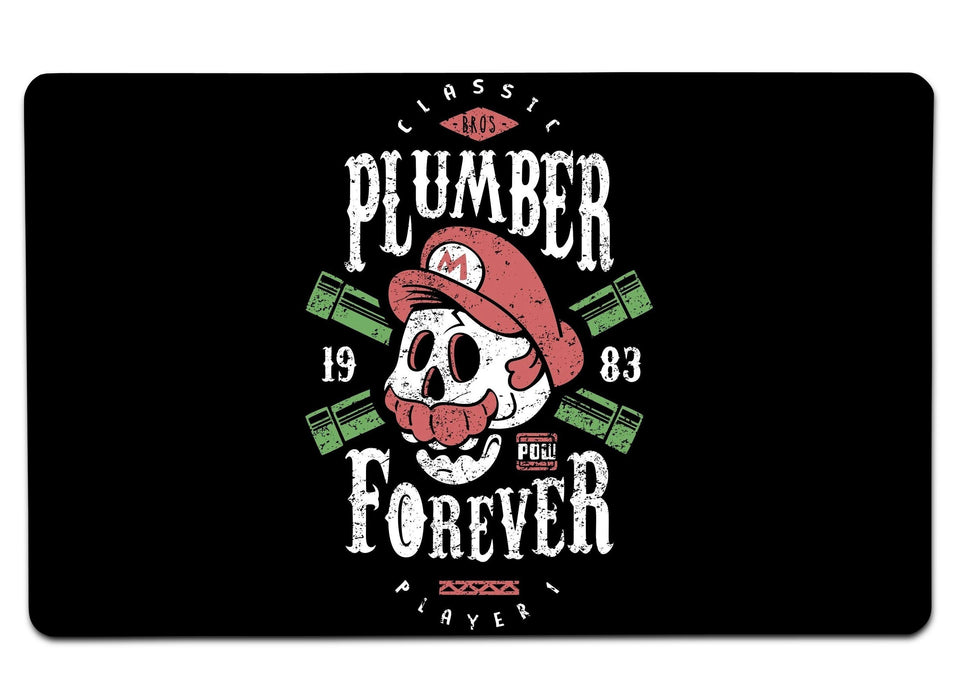 Plumber Forever Large Mouse Pad