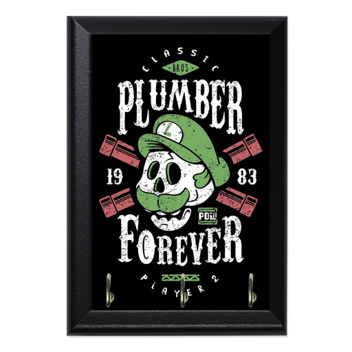 Plumber Forever Player 2 Key Hanging Wall Plaque - 8 x 6 / Yes