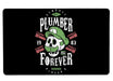 Plumber Forever Player 2 Large Mouse Pad