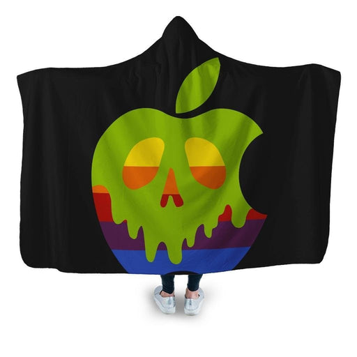 Poison Apple Hooded Blanket - Adult / Premium Sherpa