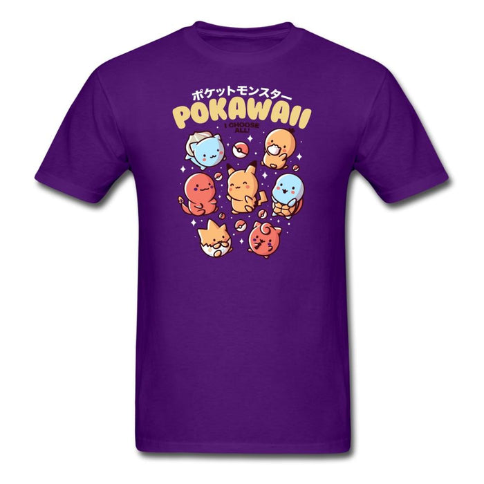 Pokawaii Unisex Classic T-Shirt - purple / S
