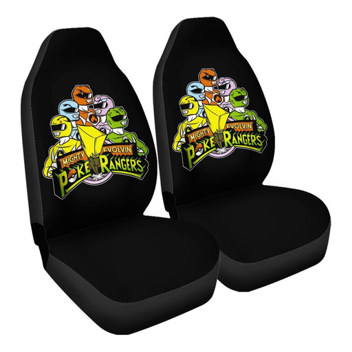 Poke Rangers Car Seat Covers - One size