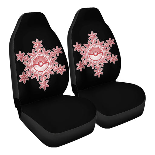 Poke Snowflake Car Seat Covers - One size