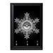 Pokeball Snowflake Red Decorative Wall Plaque Key Holder Hanger - 8 x 6 / Yes