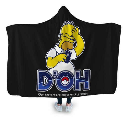 Pokemon Doh Hooded Blanket - Adult / Premium Sherpa