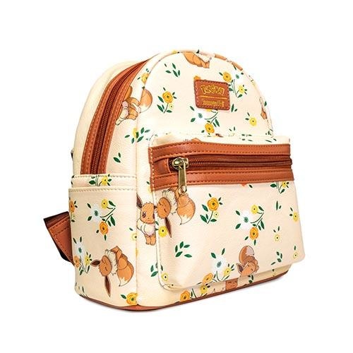 Pokemon Eevee Floral Mini Backpack - Entertainment Earth Exclusive - Backpack