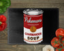 Pop Soup Can Fire Edition Cutting Board