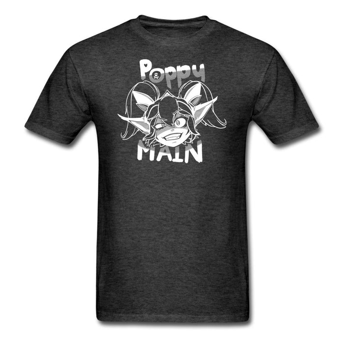 Poppy Main Unisex Classic T-Shirt - heather black / S