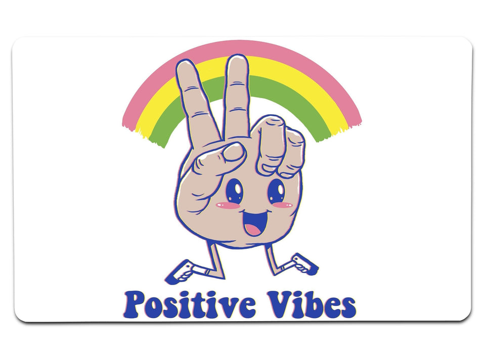 Positive Vibes Large Mouse Pad
