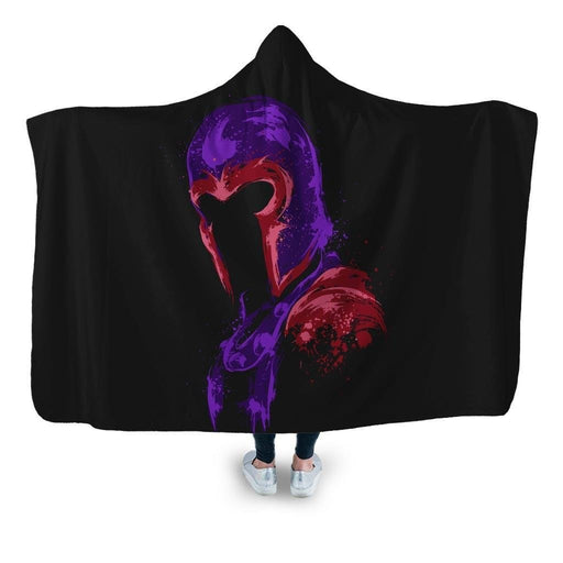 Power Of Magnetism Hooded Blanket - Adult / Premium Sherpa