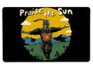 Praise The Sun Large Mouse Pad