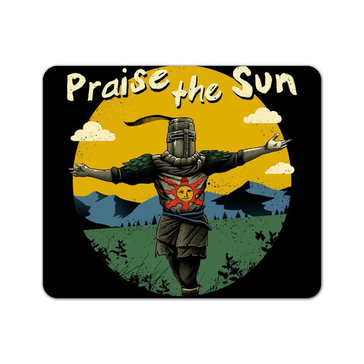 Praise The Sun Mouse Pad