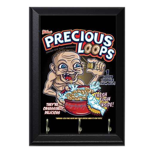 Precious Loops Wall Plaque Key Holder - 8 x 6 / Yes