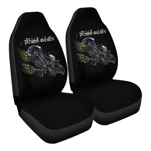 Predator And Alien Car Seat Covers - One size
