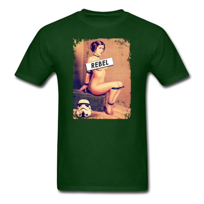 Princess Leia Unisex T-Shirt - forest green / S