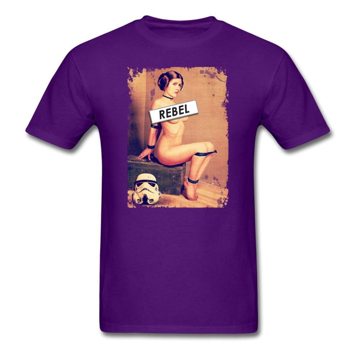 Princess Leia Unisex T-Shirt - purple / S