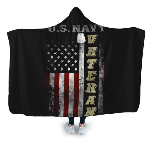 Pro Veteran 16 Hooded Blanket - Adult / Premium Sherpa