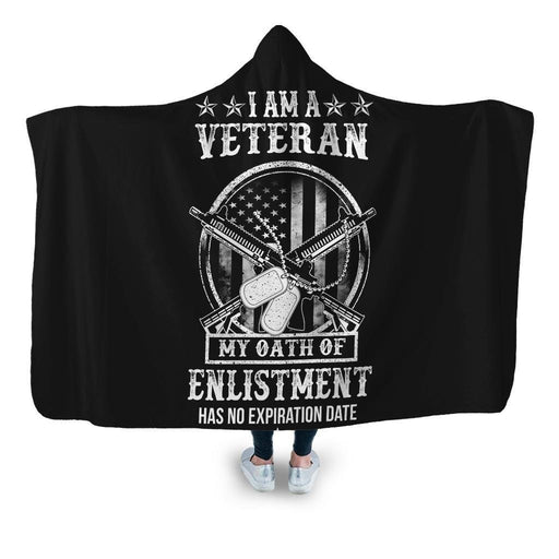 Pro Veteran 2 Hooded Blanket - Adult / Premium Sherpa