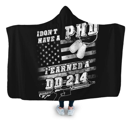 Pro Veteran 20 Hooded Blanket - Adult / Premium Sherpa
