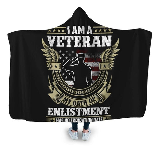 Pro Veteran 30 Hooded Blanket - Adult / Premium Sherpa