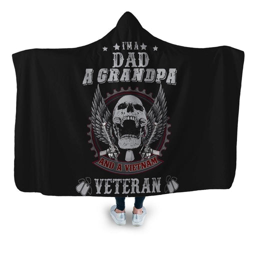 Pro Veteran 4 Hooded Blanket - Adult / Premium Sherpa