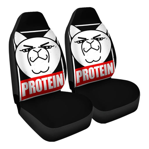 Protein meme Car Seat Covers - One size