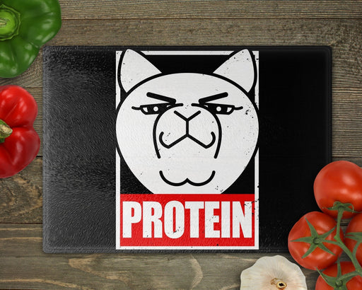 Protein Meme Cutting Board