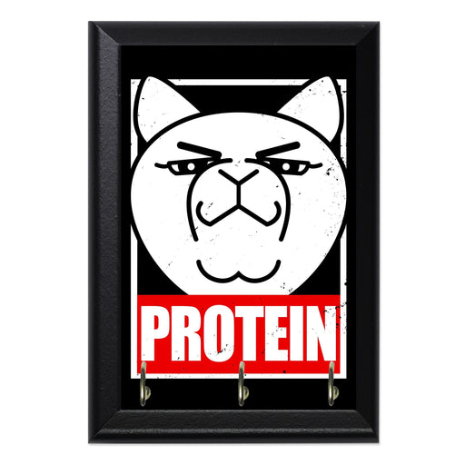 Protein Meme Key Hanging Plaque - 8 x 6 / Yes