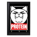 Protein Meme Key Hanging Plaque - 8 x 6 / Yes