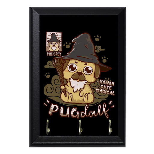 Pugdalf Key Hanging Plaque - 8 x 6 / Yes