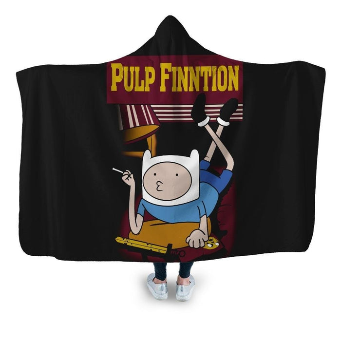 Pulp Finntion Hooded Blanket - Adult / Premium Sherpa