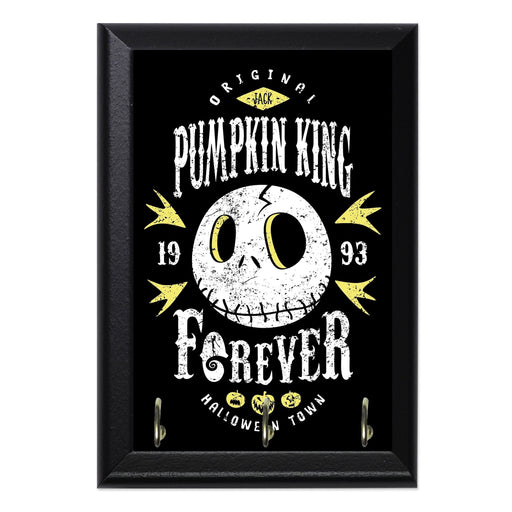 Pumpkin King Forever Key Hanging Wall Plaque - 8 x 6 / Yes