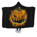 Pumpkin King Hooded Blanket - Adult / Premium Sherpa