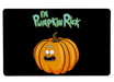 Pumpkin Rick Large Mouse Pad