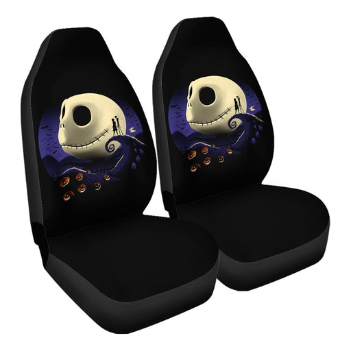 Pumpkins And Nightmares Car Seat Covers - One size