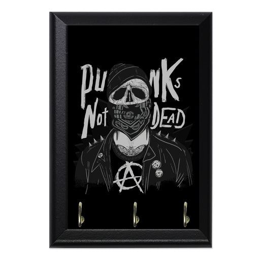 Punk Skull Key Hanging Plaque - 8 x 6 / Yes