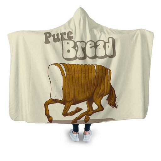 Pure Bread Hooded Blanket - Adult / Premium Sherpa