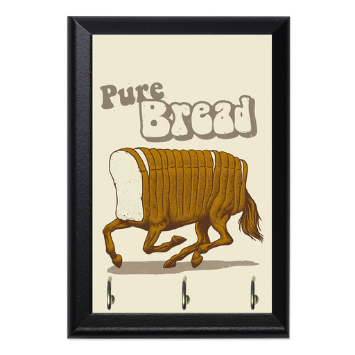 Pure Bread Wall Plaque Key Holder - 8 x 6 / Yes