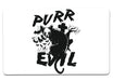 Purr Evil Large Mouse Pad