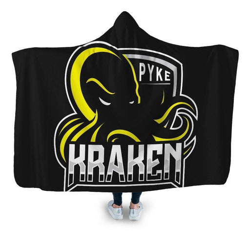 Pyke Kraken Hooded Blanket - Adult / Premium Sherpa