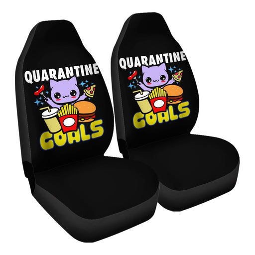 Quarantine Goals Car Seat Covers - One size