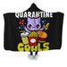 Quarantine Goals Hooded Blanket - Adult / Premium Sherpa