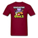 Quarantine Goals Unisex Classic T-Shirt - burgundy / S
