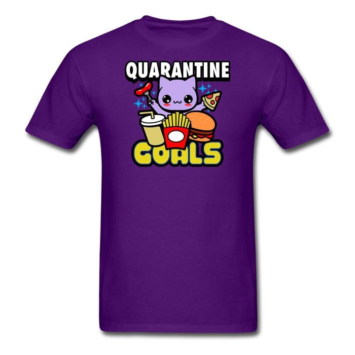 Quarantine Goals Unisex Classic T-Shirt - purple / S