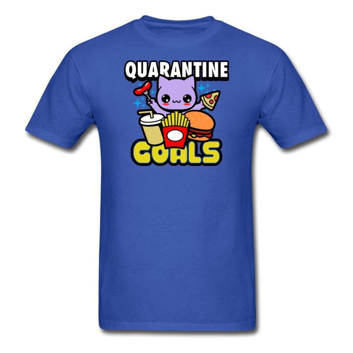 Quarantine Goals Unisex Classic T-Shirt - royal blue / S