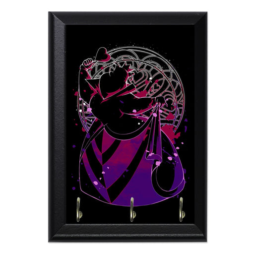 Queen Of Hearts Key Hanging Plaque - 8 x 6 / Yes