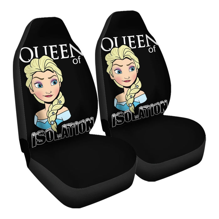 Queen of Isolation Car Seat Covers - One size