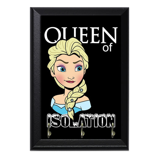 Queen Of Isolation Key Hanging Plaque - 8 x 6 / Yes