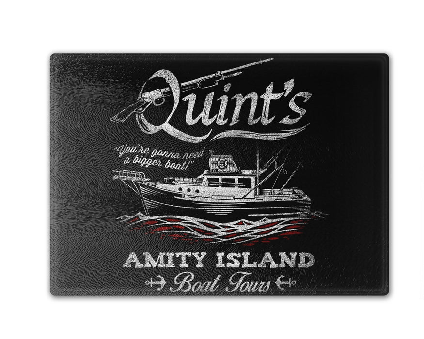 Quints Boat Tours Cutting Board